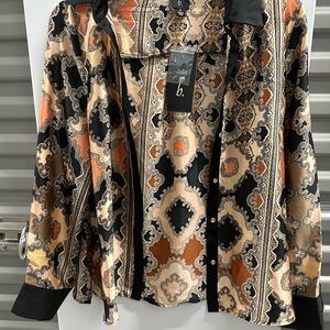 Vintage Style Patterned Shirt